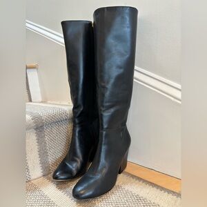 Kate Spade Black Leather Boots